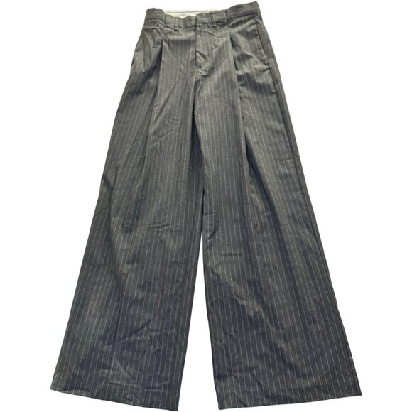 Zara Gray Wide Leg Pants - Picture 2 of 10